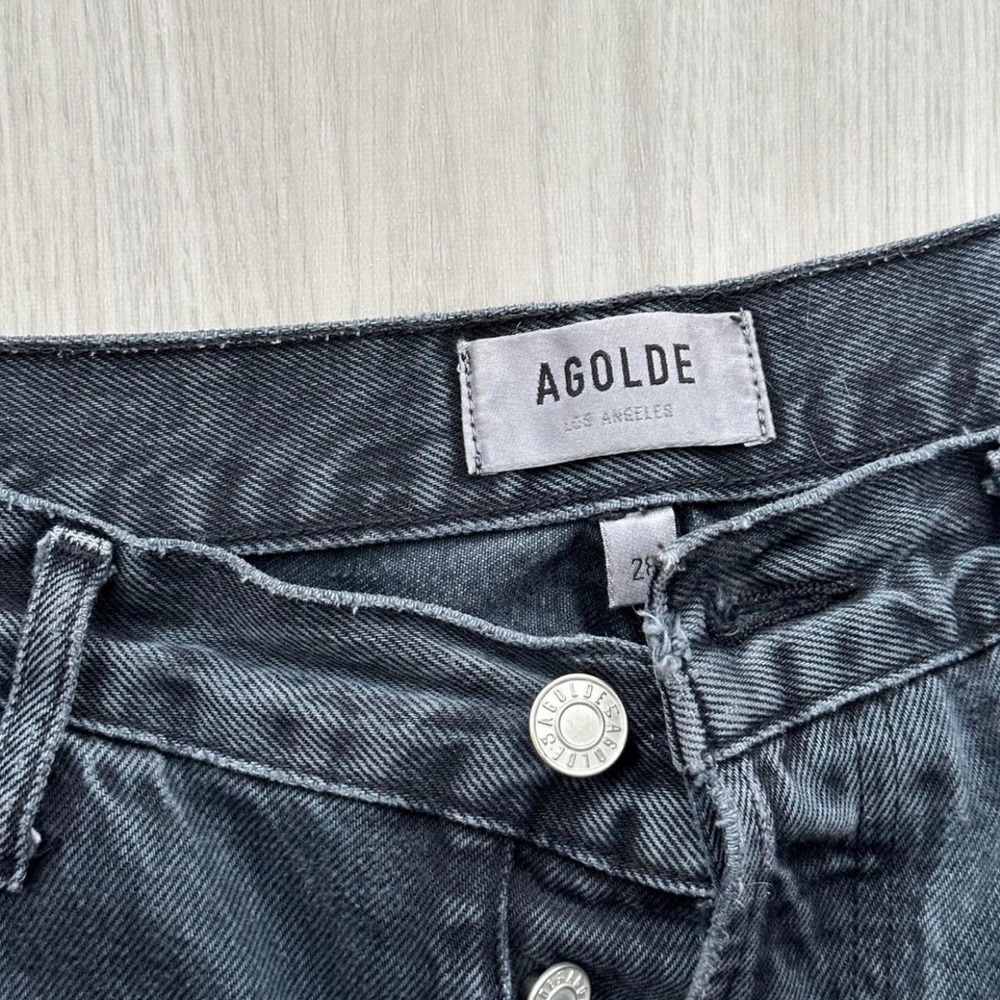 Black agolde jeans